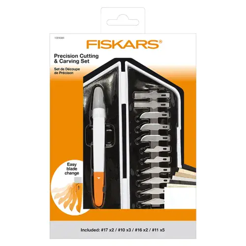 Fiskars Sy Kit Fiskars Knife and Blades Kit Premium Precision