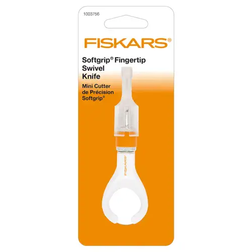 Fiskars Knife Softgrip Fingertip Swivel