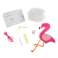 Flamingo Felt Decoration Kit