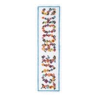 Floral Books Bookmark cross stitch kit