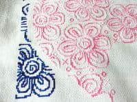 Flowers of Love by Peacock & Fig printed cross stitch chart