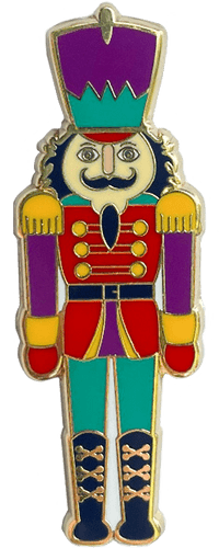 Folk Nutcracker Needle Minder by Bothy Threads - BEING DISCONTINUED