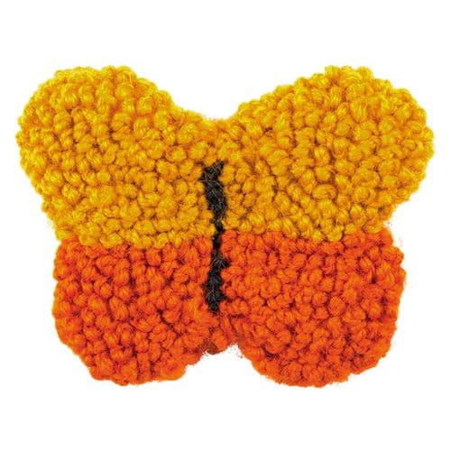 Freestyle Embroidery Dee Hardwicke Yellow Butterfly Brooch Kit by Anchor