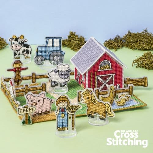 Fun on the Farm 3D Farm WOXS Issue 372 project pack