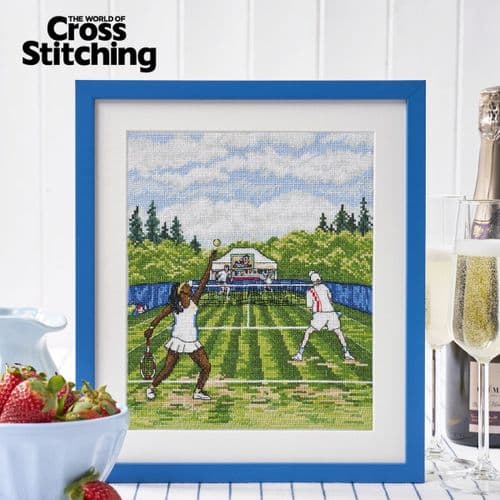 Game, Set, Match Tennis Court WOXS Issue 372 project pack