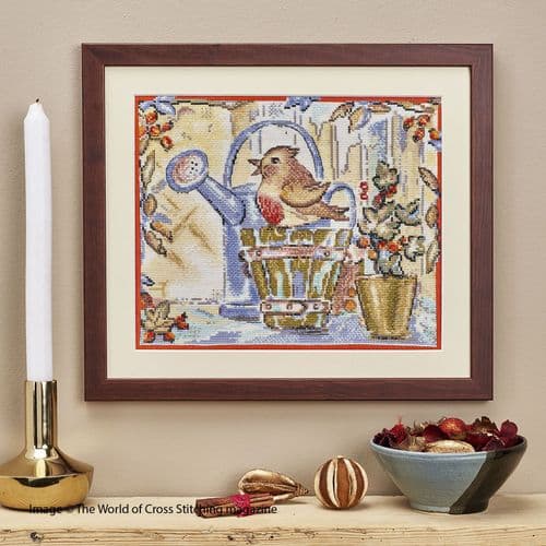 Garden Robin WOXS Issue 325 November 2022 project pack