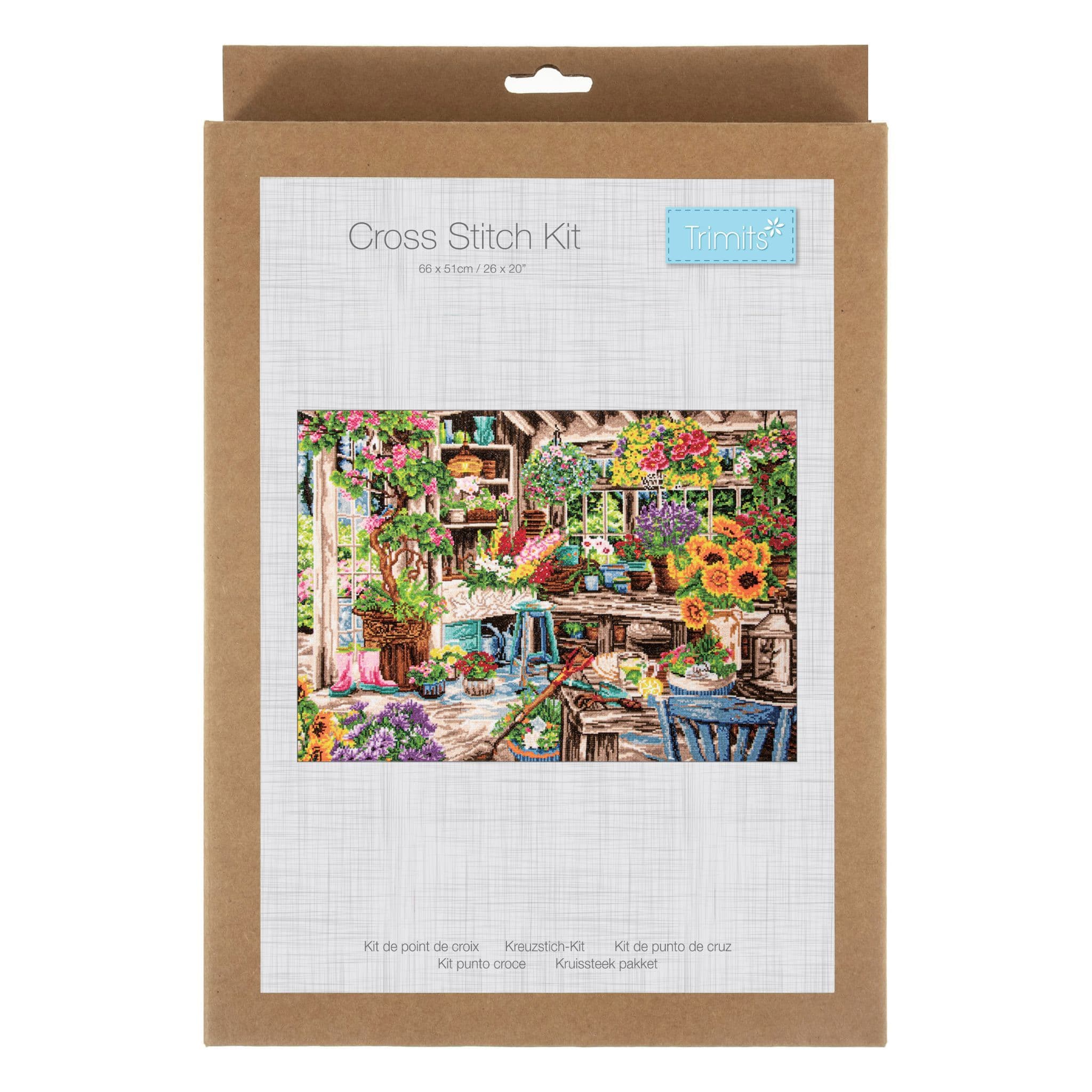 Gardeners Paradise cross stitch kit