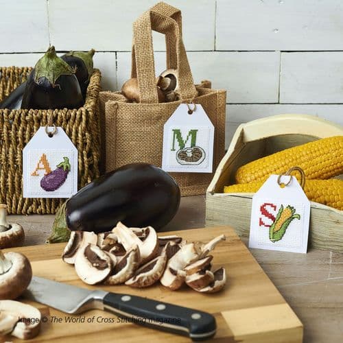 Get Your Five a Day Vegetable ABC WOXS Issue 319 2022 project pack