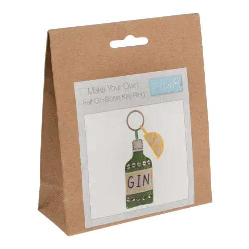 Gin Bottle Felt Decoration Kit