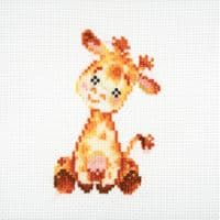 Giraffe cross stitch kit