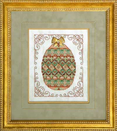 Glendon Place Egg Elegance No. 3 cross stitch chart