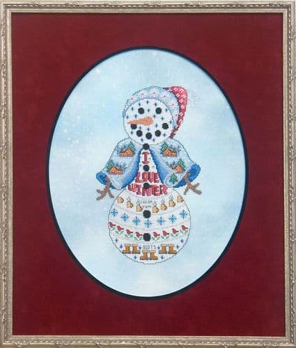 Glendon Place Madam Snow cross stitch chart