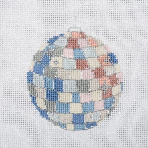 Glitterball Mini cross stitch kit
