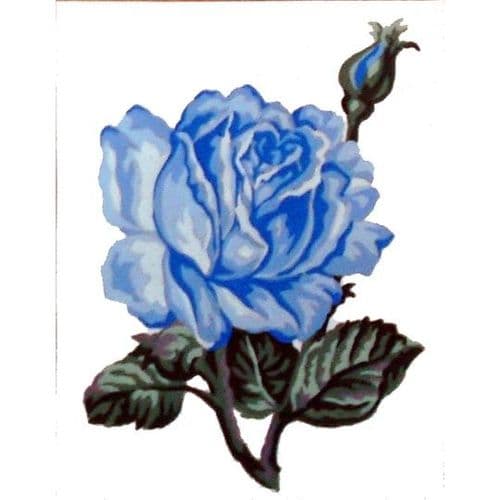 Gobelin Blue Rose Tapestry Canvas