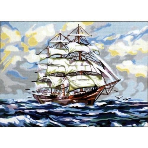 Gobelin Full Sail Tapestry Canvas
