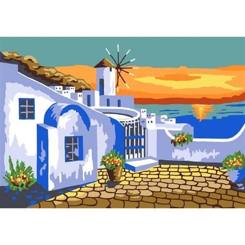 Gobelin Greek Sunset Tapestry Canvas