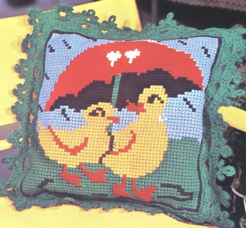 Gobelin-L Baby Ducks Stamped Cross Stitch Kit