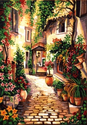 Gobelin-L Blooming Yard Tapestry Canvas