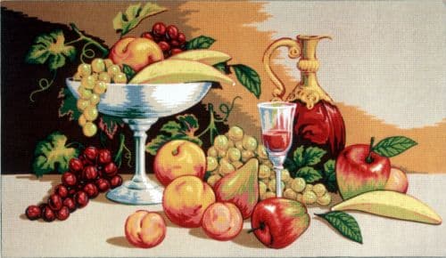 Gobelin-L Diamant Fruit Still Life Tapestry Canvas