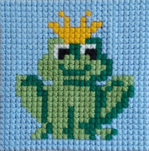 Gobelin-L Frog Prince Stamped Cross Stitch Kit