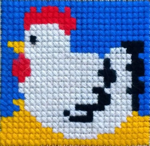 Gobelin-L Hen 2 Stamped Cross Stitch Kit