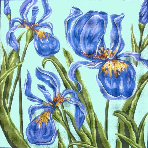 Gobelin-L Irises Tapestry Canvas