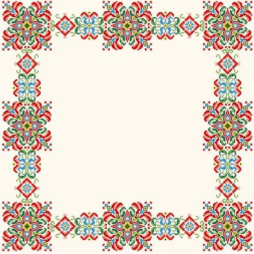 Gobelin-L Kaleidoscope Tablecloth Counted Cross Stitch Kit