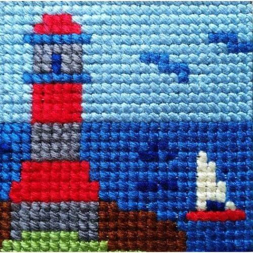 Gobelin-L Lighthouse Stamped Cross Stitch Kit