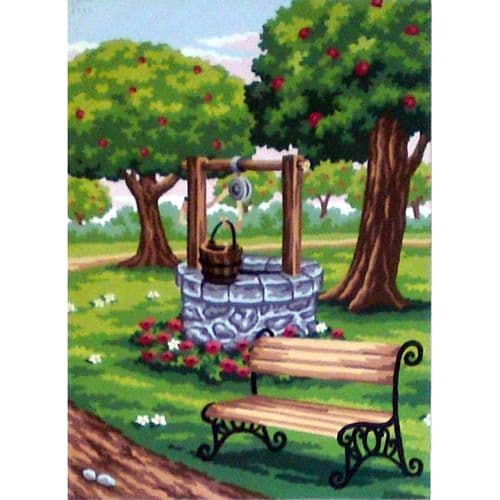 Gobelin-L Park Bench Tapestry Canvas