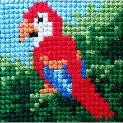 Gobelin-L Parrot Stamped Cross Stitch Kit