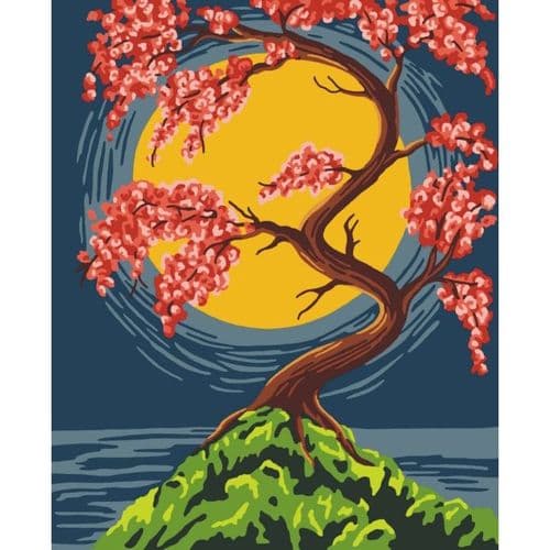 Gobelin-L Sakura Tree Tapestry Canvas