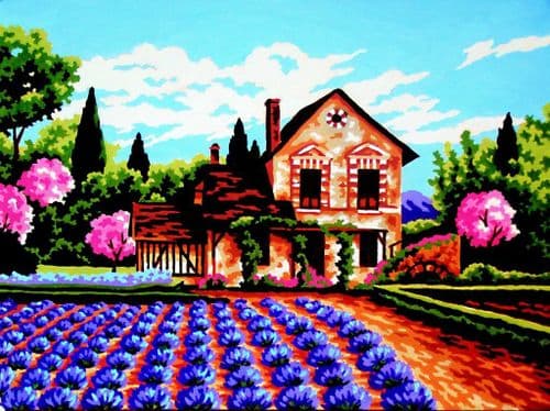 Gobelin-L Spring Cottage Tapestry Canvas