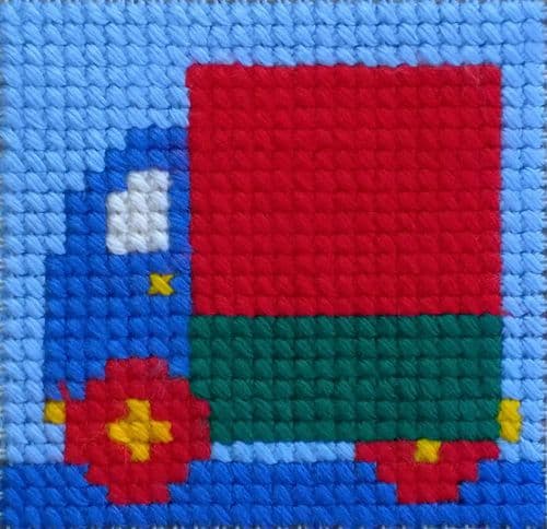 Gobelin-L Truck Stamped Cross Stitch Kit