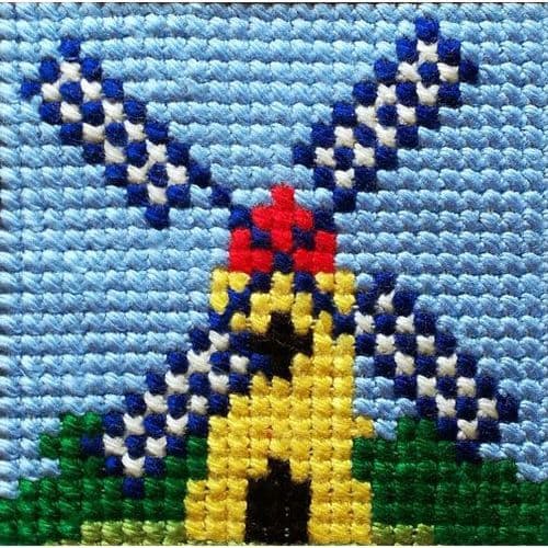 Gobelin-L Windmill Stamped Cross Stitch Kit
