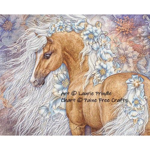 Golden Heart by Paine Free Crafts printed cross stitch chart