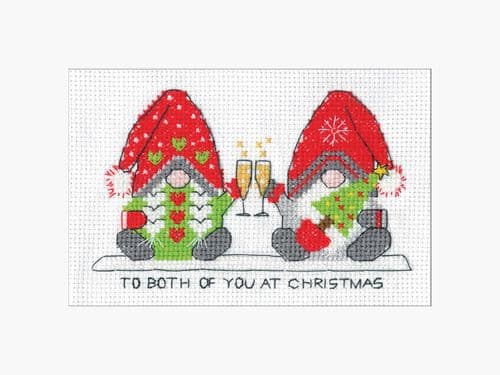 Gonk To Both of You Card cross stitch kit