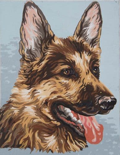Grafitec Alsatian Tapestry Canvas