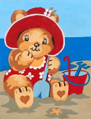 Grafitec Beach Bunny Tapestry Canvas