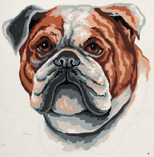 Grafitec Bulldog Tapestry Canvas
