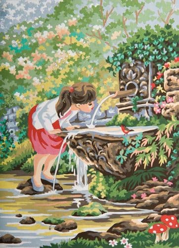 Grafitec Cool Drink Tapestry Canvas