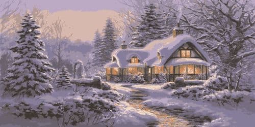 Grafitec Cosy Winter Tapestry Canvas