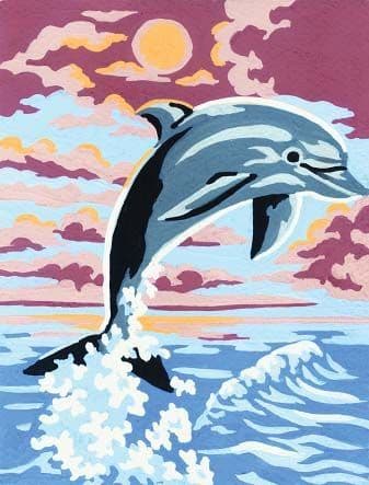 Grafitec Dolphin Tapestry Canvas