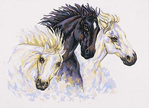 Grafitec Equine Study Tapestry Canvas