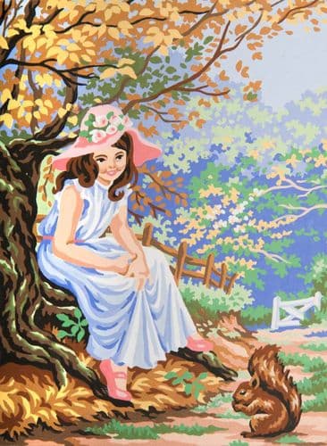 Grafitec Forest Friend Tapestry Canvas