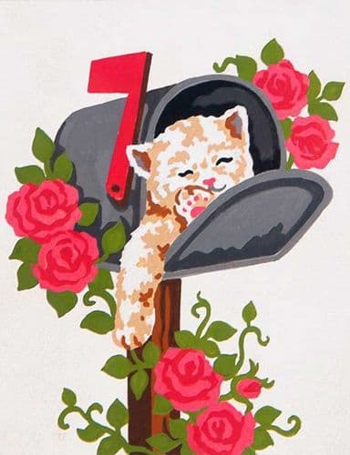 Grafitec Kitty Box Tapestry Canvas