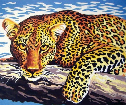 Grafitec Leopard Look Tapestry Canvas