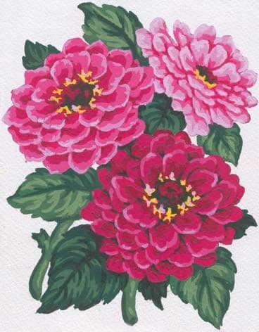 Grafitec Pink Chrysanthemums Tapestry Canvas
