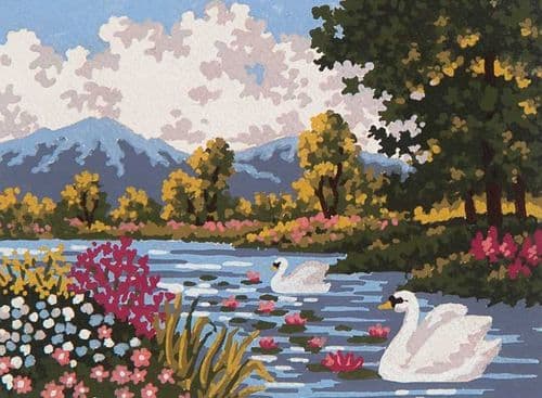 Grafitec River Landscape Tapestry Canvas