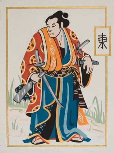 Grafitec Samurai Tapestry Canvas