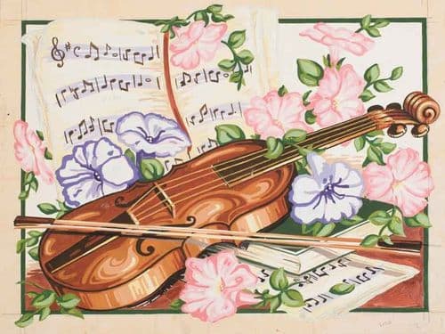 Grafitec Springtime Concerto Tapestry Canvas
